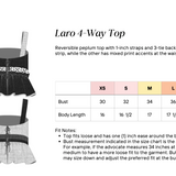 Laro 4-Way Peplum Top